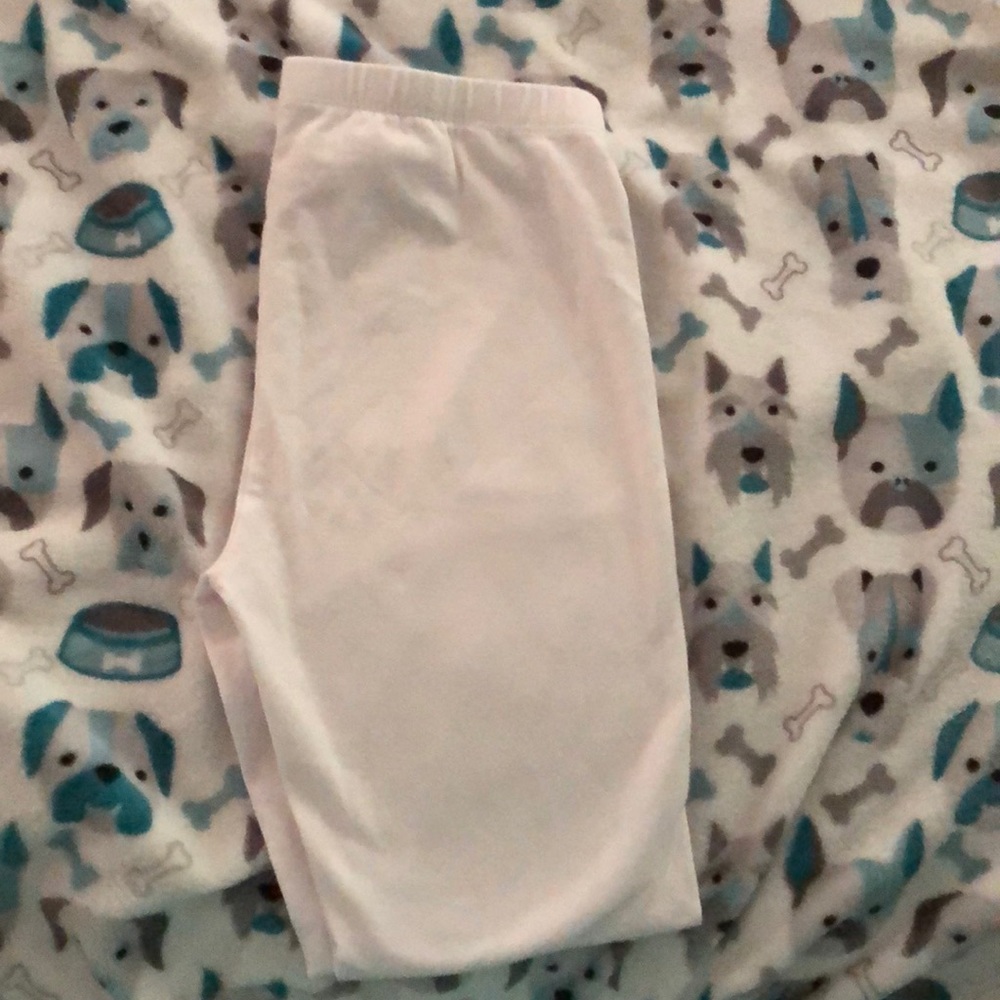 White leggings